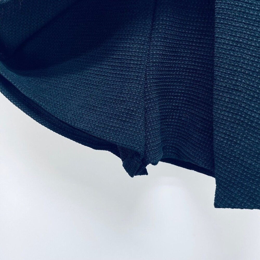 Zara Mini Skirt Size L Women’s Pull On Polyester Black New - Picture 5 of 11